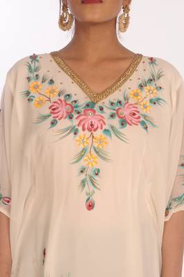 SALE !! Moroccan Islamic Kaftan Beach Fancy Modern Floor Length Bell Sleeve For Women Dress 4