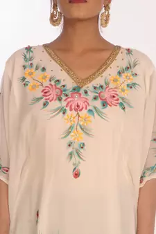 SALE !! Moroccan Islamic Kaftan Beach Fancy Modern Floor Length Bell Sleeve For Women Dress