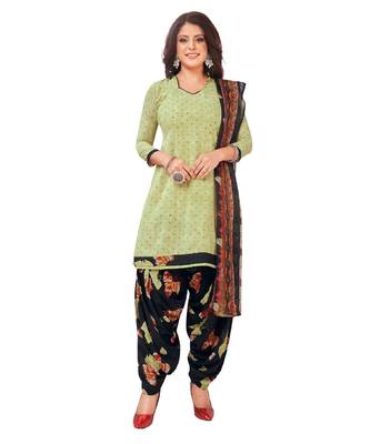 Synthetic printed soft dress material 1