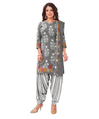 Synthetic printed soft dress material 1