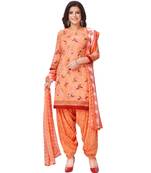 Synthetic printed soft dress material