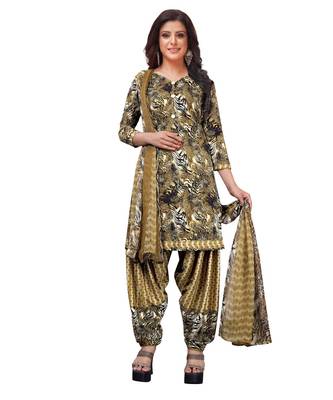 Synthetic printed soft dress material 1