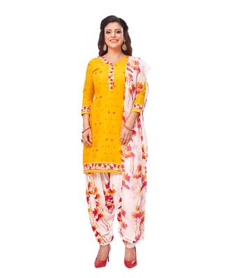 Synthetic printed soft dress material 1