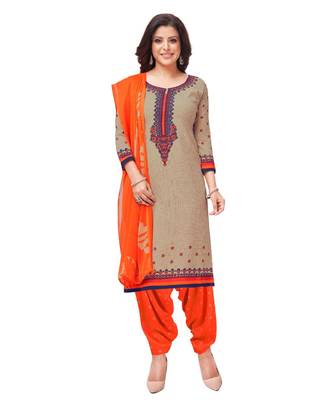 Synthetic printed soft dress material 1