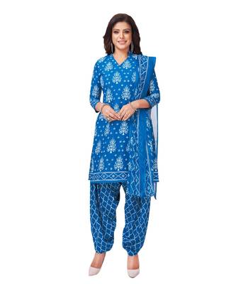 Synthetic printed soft dress material 1