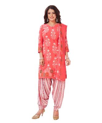 Synthetic printed soft dress material 1