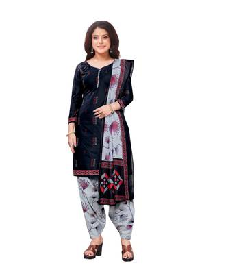 Synthetic printed soft dress material 1
