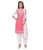 Synthetic printed soft dress material