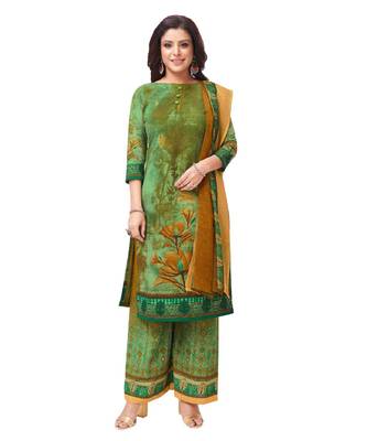 Synthetic printed soft dress material 1