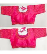 Bieth Women's Banglory Silk Stitched Blouse