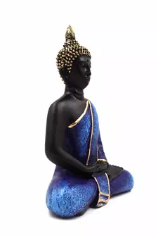 ESVAR STONECRAFT Poly Resin Hand Made Scupluture Of Dhyani Buddha