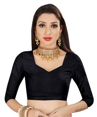 Grey Georgette With Fancy Lace and Blouse Piece. 4