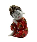  ESVAR STONECRAFT Poly Resin Hand Made Scupluture Of Chintan Buddha