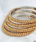 Gold Lac charminar bangles