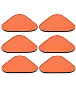 Triangle Meena (Enamel) Serving tray (Set of 6)