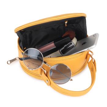 Yellow Mustard Quilted Sling Bag 5