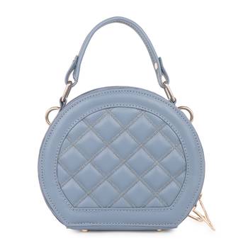 Blue Quilted Sling Bag 4
