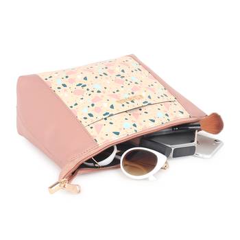 Pink Printed Sling Bag 5