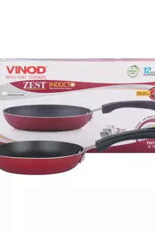 Vinod Zest Non-Stick Fry Pan - 18 cm ( Induction Friendly )