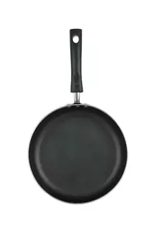 Vinod Zest Non-Stick Deep Fry Pan with Glass Lid- 22 cm  ( Induction Friendly )