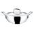 Vinod Platinum Triply Stainless Steel Extra Deep Kadai with Lid- 24 cm, 3.3 Ltr