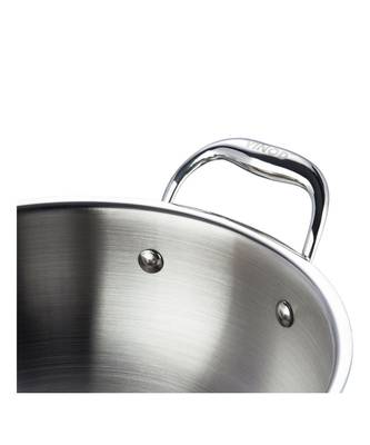 Vinod Platinum Triply Stainless Steel Extra Deep Kadai with Lid- 24 cm, 3.3 Ltr 5