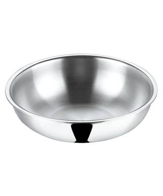Vinod Platinum Triply Stainless Steel Tasla- 20 cm, 1.4 Ltr (Induction Friendly) 2