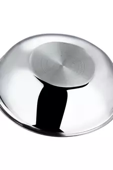 Vinod Platinum Triply Stainless Steel Tasla- 24 cm, 2.5 Ltr (Induction Friendly)
