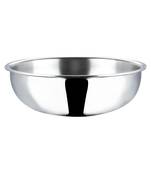 Vinod Platinum Triply Stainless Steel Extra Deep Tasla - 20 cm, 1.5 Ltr (Induction Friendly)
