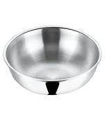 Vinod Platinum Triply Stainless Steel Extra Deep Tasla - 24 cm, 3.3 Ltr (Induction Friendly)