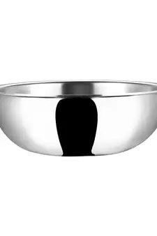 Vinod Platinum Triply Stainless Steel Extra Deep Tasla - 26 cm, 4.1 Ltr (Induction Friendly)