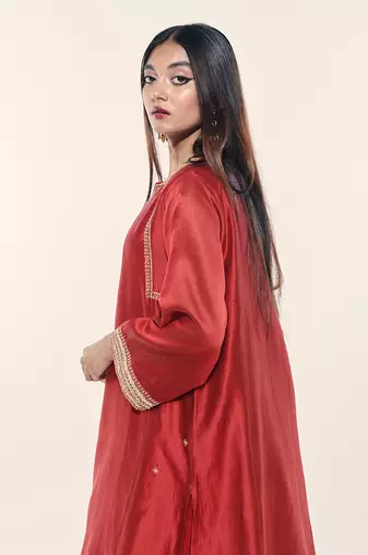 Mehran Set - Maroon