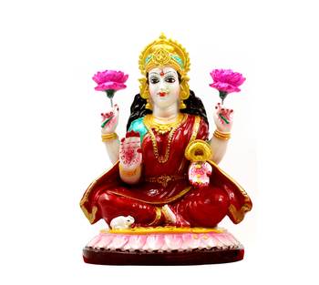 ESVAR STONECRAFT Poly Resin Scupluture of Laxmi  1