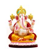 ESVAR STONECRAFT Poly Resin Scupluture of Ganesh
