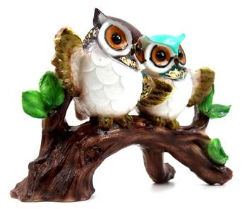 ESVAR STONECRAFT Poly Resin Scupluture of Beautiful Owl  2