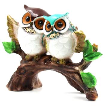 ESVAR STONECRAFT Poly Resin Scupluture of Beautiful Owl  3