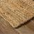 YADURAJ CARPETS Rigo Hand Woven Farmhouse Square Jute Area Rug - Natural Color 14X16 FT