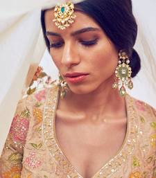 Chanderi Multicolour Lehenga Set