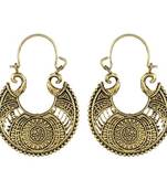 Interactive Parten Golden Metal Hoop