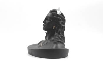 EAVAR STONECRAFT Polyresin Handicraft Face Statue of Aadi Yogi 3
