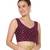 Salwar Studio Women's Purple Raw Silk Embroidered Readymade Saree Blouse