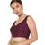 Salwar Studio Women's Purple Raw Silk Embroidered Readymade Saree Blouse
