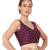 Salwar Studio Women's Purple Raw Silk Embroidered Readymade Saree Blouse