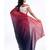 ruby digital printed satin georgette saree