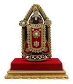 ESVAR STONECRAFT MDF Material Platform with Poly Resin Sculpture of Balaji