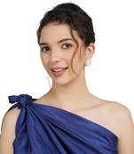 Gold Plated Kundan Stud Earrings