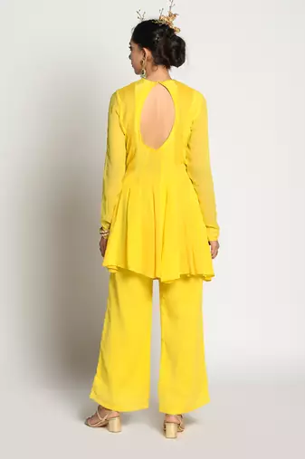 Yellow Amber Kurta Set