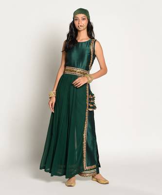 Bottle Green naaz Kurta Set 1