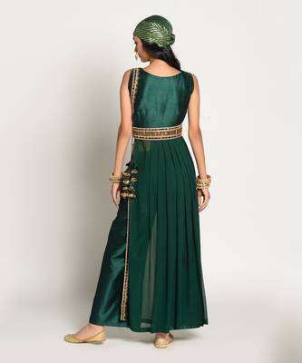 Bottle Green naaz Kurta Set 3