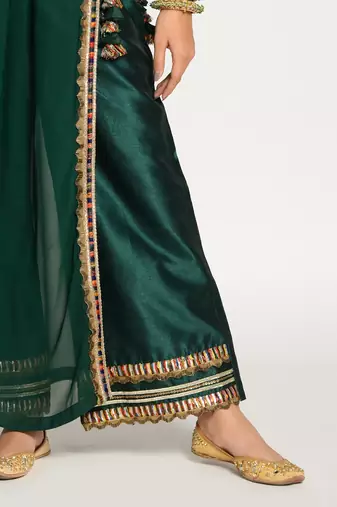 Bottle Green naaz Kurta Set